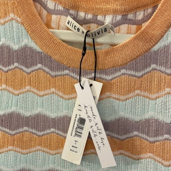 Alice and Olivia Antonella Top, Large - Picture 2 of 3